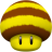 Mushroom - Bee Icon